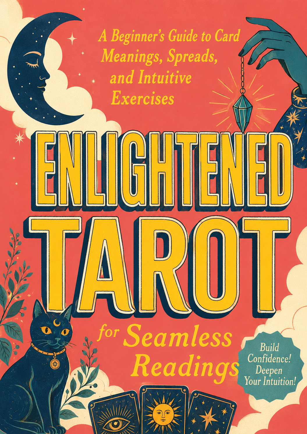 Enlightened Tarot for Seamless Readings: A Beginner's Guide to Card Meanings, Spreads, and Intuitive Exercises