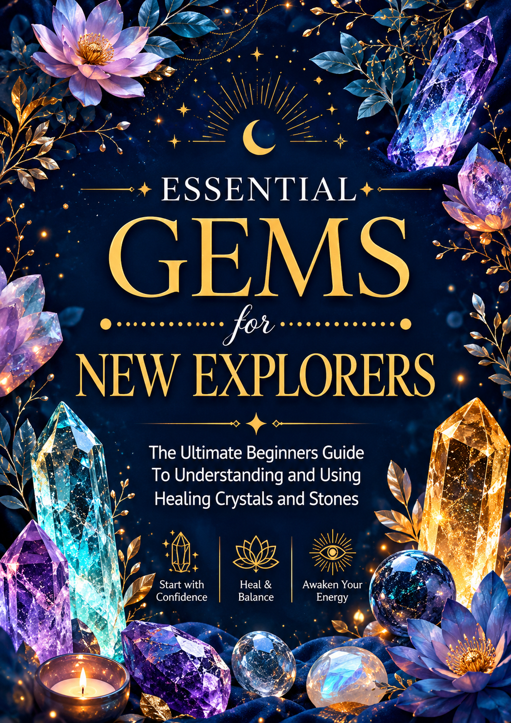 Essential Gems for New Explorers: The Ultimate Beginners Guide To Understanding and Using Healing Crystals and Stones