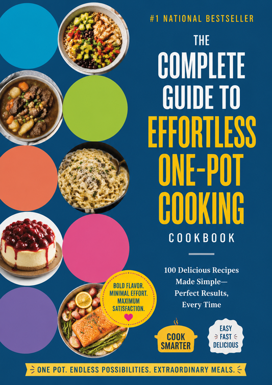 The Complete Guide to Effortless One-Pot Cooking Cookbook: 100 Delicious Recipes Made Simple—Perfect Results, Every Time