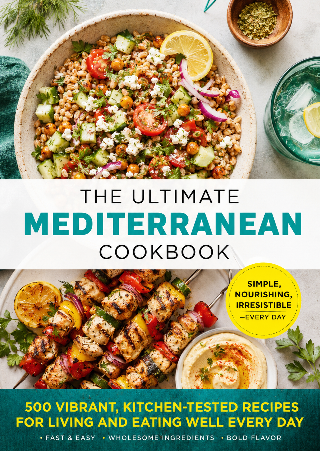 The Ultimate Mediterranean Cookbook: 500 Vibrant, Kitchen-Tested Recipes for Living and Eating Well Every Day