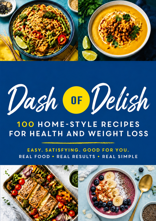 Dash of Delish: 100 Home-Style Recipes for Health and Weight Loss