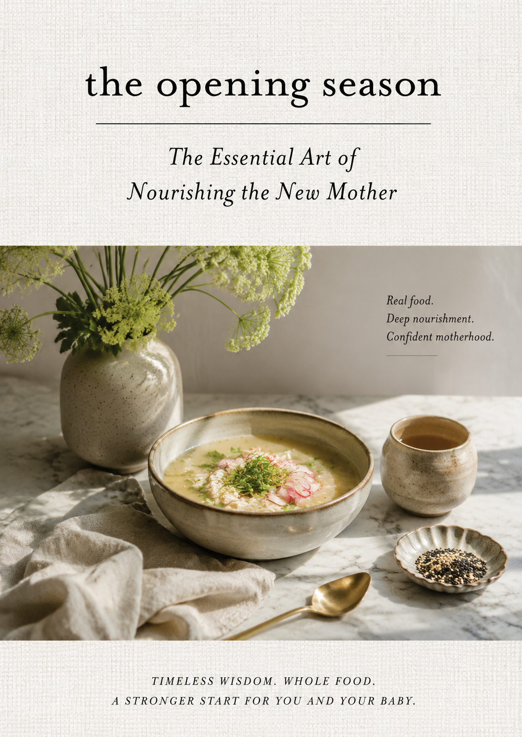 The Essential Principles of Nourishing New Mothers with Whole-Food Diet